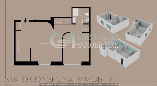 Foto Appartamento in Via Gibilmanna 4, Roma Marconi di 50 m² con 2 locali