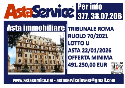 Foto Appartamento in Via Albalonga 7, Roma Re di Roma di 170 m² all'asta