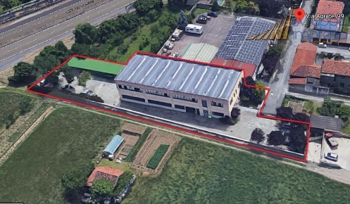 Foto Capannone industriale in via Agrate, Concorezzo Centro di 1200 m²