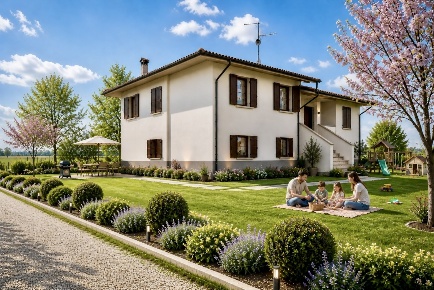 Foto Casa indipendente in Via Valle  34, Galliera di 250 m² con 7 locali