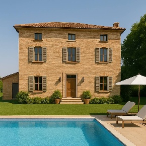 Foto Villa unifamiliare in VIA COSTIERA, Forlì Ronco di 500 m² in vendita