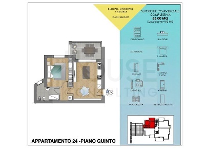 Foto Appartamento in Via S. Michele del Carso, Lissone Stazione di 66 m²