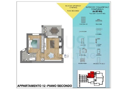 Foto Appartamento in Via S. Michele del Carso, Lissone Stazione di 66 m²