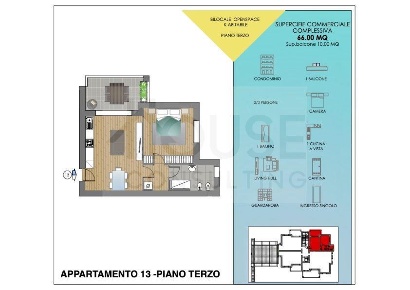 Foto Appartamento in Via S. Michele del Carso, Lissone Stazione di 66 m²