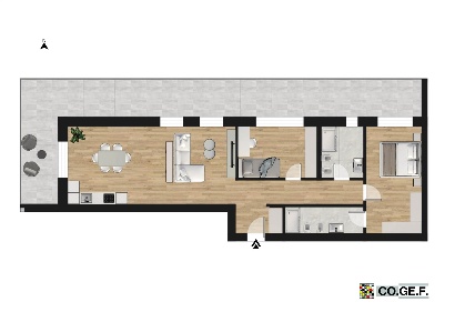Foto Appartamento in VIA MIOLA, Saronno di 123 m² con 3 locali in vendita