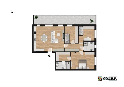 Foto Appartamento in VIA MIOLA, Saronno di 131 m² con 4 locali in vendita