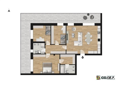 Foto Appartamento in VIA MIOLA, Saronno di 141 m² con 4 locali in vendita