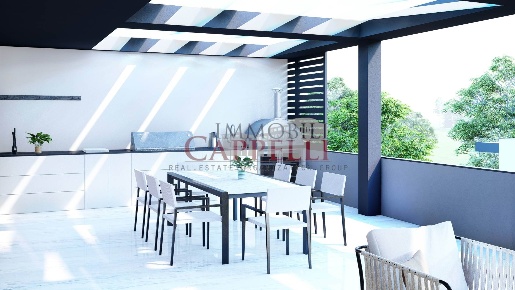 Foto Attico a Forlì Buscherini - Pianta di 150 m² con 4 locali in vendita