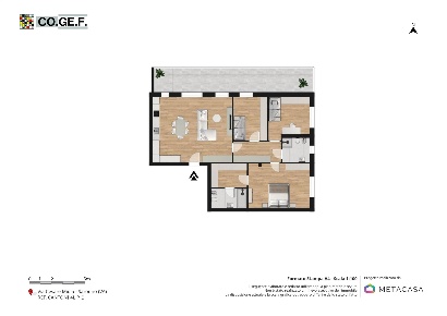 Foto Appartamento in VIA MIOLA, Saronno di 131 m² con 4 locali in vendita