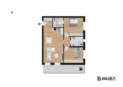 Foto Appartamento in VIA MIOLA, Saronno di 96 m² con 3 locali in vendita