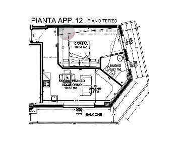 Foto Appartamento a Gabicce Mare Centro di 70 m² con 2 locali in vendita