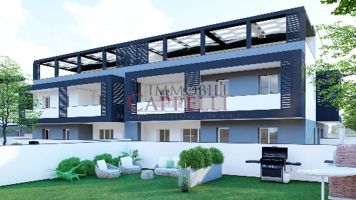 Foto Appartamento a Forlì Buscherini - Pianta di 68 m² con 2 locali