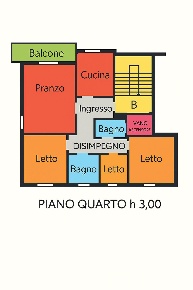 Foto Appartamento a Forlì Parco Urbano - Piscina di 120 m² con 6 locali