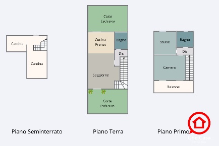 Foto Villa a schiera in Piazzale R. Mori 40, Cesena Centro Urbano di 130 m²