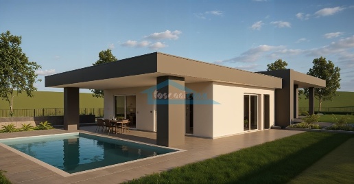 Foto Villa bifamiliare a Erbusco Centro di 210 m² con 4 locali in vendita