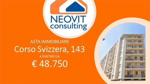 Foto Appartamento in Corso Svizzera 143, Torino Lucento di 58 m² all'asta