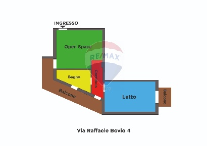 Foto Appartamento in Via Raffaele Bovio, Bari Mungivacca di 55 m²