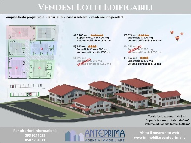 Foto Terreno residenziale a Ponsacco Centro di 824 m² in vendita