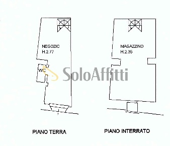 Foto Locale commerciale a Senigallia Centro Storico di 30 m² con 2 locali