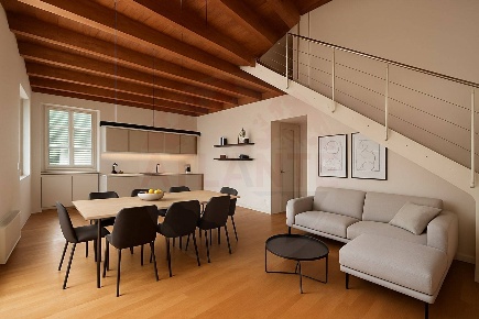 Foto Duplex in corso Bonomelli, Rovato Centro di 150 m² con 3 locali