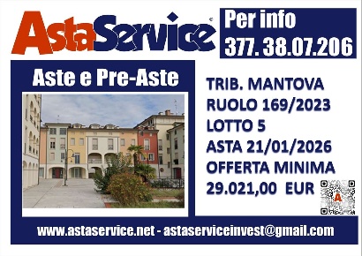 Foto Appartamento in Via Bartolomeo Stefani 9, Mantova di 61 m² all'asta