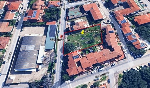 Foto Terreno edificabile in Via Norvegia, Olbia Sacra Famiglia, Bandinu