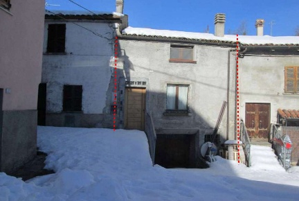 Foto Villa a schiera in Piazza Borgo, Monte Cerignone Centro di 151 m²