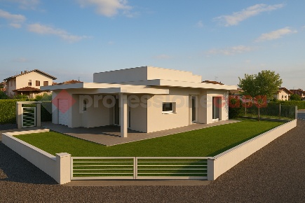 Foto Villa singola in Via Treves 1, Dairago di 122 m² con 4 locali