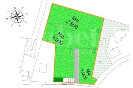 Foto Terreno residenziale in Via Fontanelle 99, Gubbio di 1000 m²