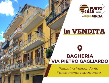 Foto Casa indipendente in Via Pietro Gagliardo, Bagheria Centro di 275 m²