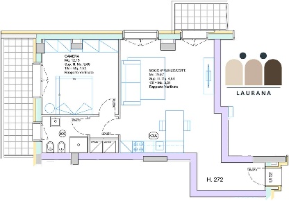 Foto Appartamento in Via Urbino 18, Pesaro Tombaccia di 76 m² con 3 locali