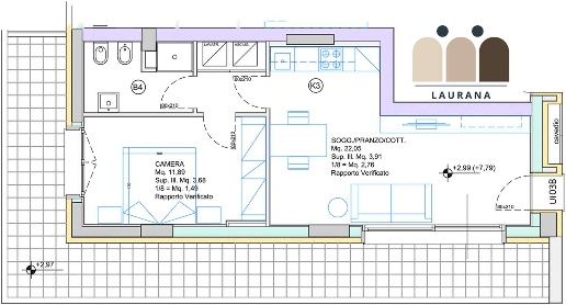 Foto Appartamento in Via Urbino 18, Pesaro Tombaccia di 70 m² con 3 locali