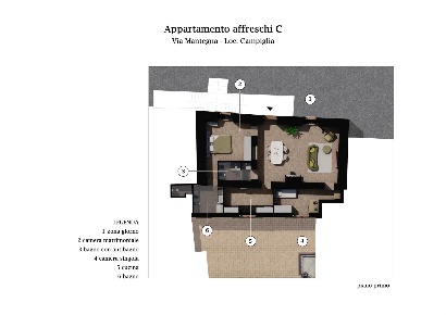 Foto Appartamento in Via Mantegna, Colle di Val d'Elsa di 89 m² in vendita