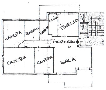 Foto Appartamento a Pisa Le Piagge di 125 m² con 5 locali in affitto