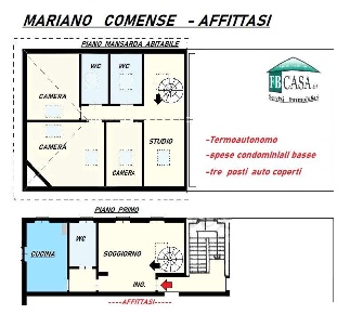 Foto Appartamento in VIA DANTE ALIGHIERI, Mariano Comense Centro di 160 m²