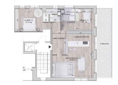 Foto Appartamento in Via Bellavista, Rivoli Borgo Nuovo - Castello