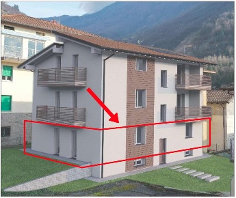 Foto Appartamento in Via Dei Monti, Pisogne Centro di 145 m² con 4 locali