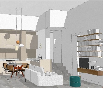 Foto Appartamento in VIA GRAN SAN BERNARDO, Milano Cenisio di 62 m²