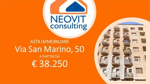 Foto Appartamento in Via San Marino 50, Torino Santa Rita di 42 m² all'asta
