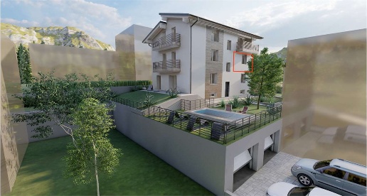 Foto Appartamento in Via Dei Monti, Pisogne Centro di 58 m² con 2 locali