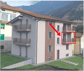 Foto Appartamento in Via Dei Monti, Pisogne Centro di 58 m² con 2 locali