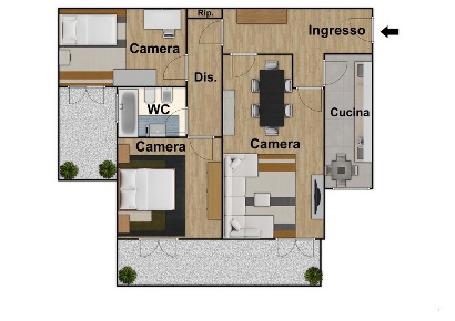 Foto Appartamento in Francesco Cilea, Napoli Vomero di 100 m² con 3 locali