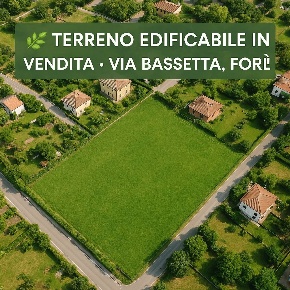 Foto Terreno residenziale in via bassetta, Forlì Villanova di 985 m²