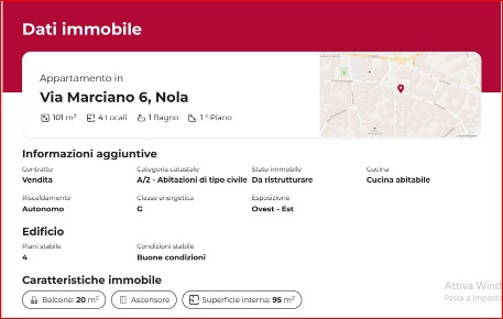 Foto Appartamento in Via Marciano 6, Nola Centro di 95 m² con 4 locali