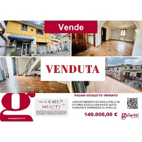 Foto Appartamento in Via Vicoletto Tronato 1, Pagani di 193 m² con 4 locali