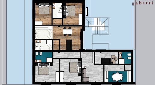 Foto Appartamento in Via monte grappa 13, Turbigo di 75 m² con 3 locali