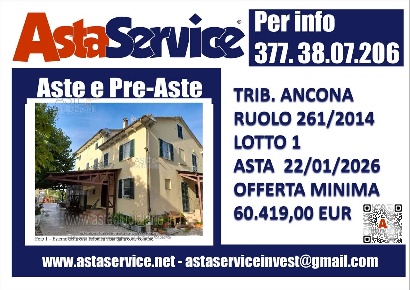 Foto Villa unifamiliare in Via Melano 25, San Marcello di 242 m² all'asta