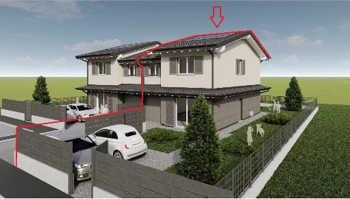 Foto Villa bifamiliare a Lurano di 155 m² con 5 locali in vendita