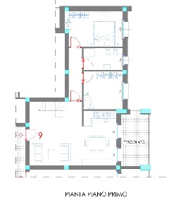 Foto Appartamento in via canaletto, Castelnuovo Magra Colombiera Molicciara