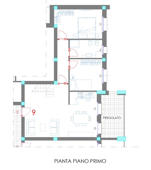 appartamento in vendita a Castelnuovo Magra in zona Molicciara